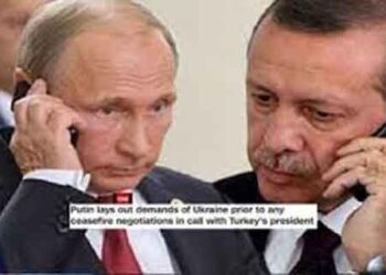 জেলেনস্কির সাথে বৈঠকের প্রস্তাবে যে শর্তের কথা এরদোগানকে শোনালেন পুতিন!