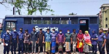 বেনাপোলে পরোয়ানাভুক্ত ১০ আসামি গ্রেপ্তার