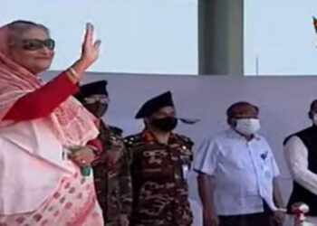 পটুয়াখালীতে প্রধানমন্ত্রীকে স্বাগত জানালো ২২০ নৌকা