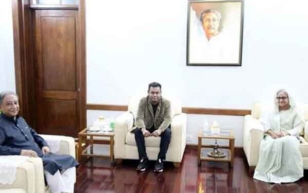 প্রধানমন্ত্রীর সঙ্গে এ আর রহমানের সাক্ষাৎ