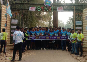 গারো পাহাড় এবং প্রাণী রক্ষায় অনুষ্ঠিত হলো ‘শেরপুর দৌড়’ 